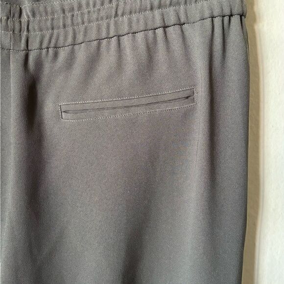 Vince Grey Jumpsuit Sleeveless Button Front Slim Leg Size 8 - Picture 15 of 15